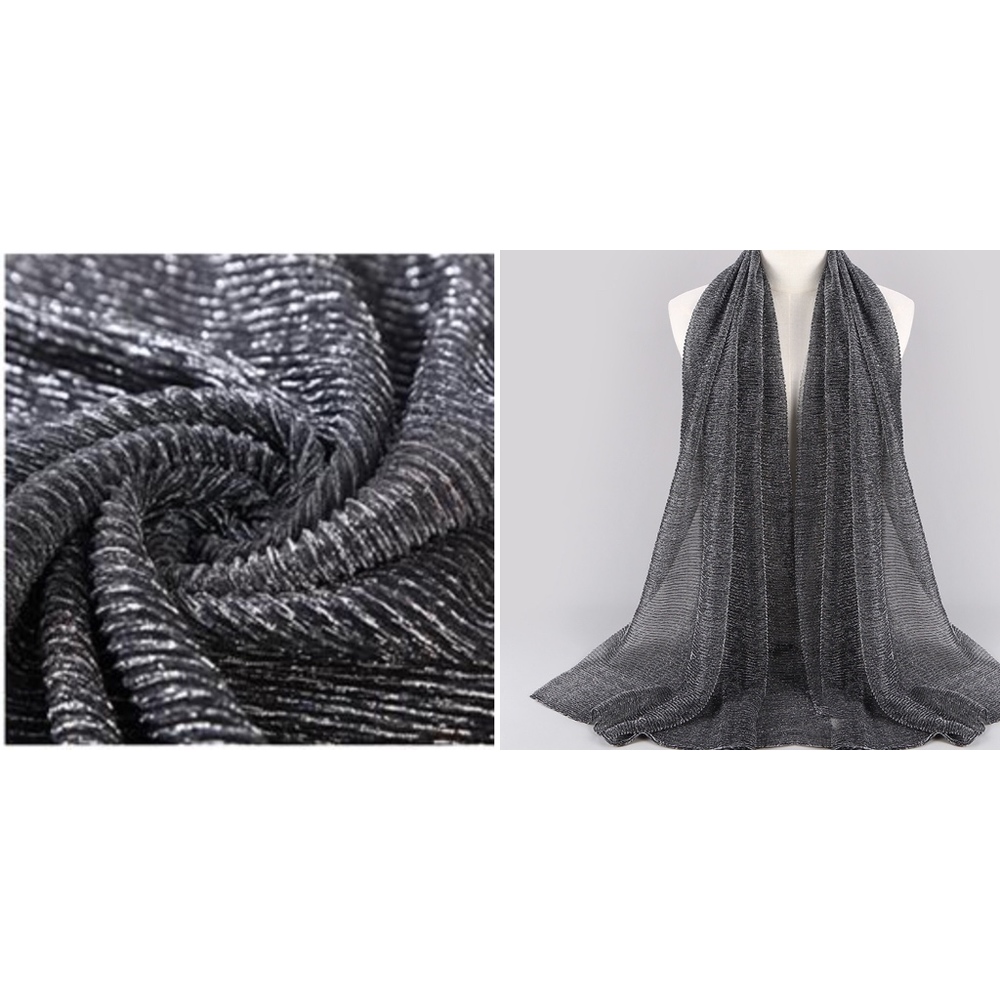 Gray Scarf Hijab